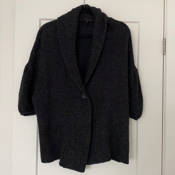 Grey BCBG Heathered sweater - Picture 1 of 2